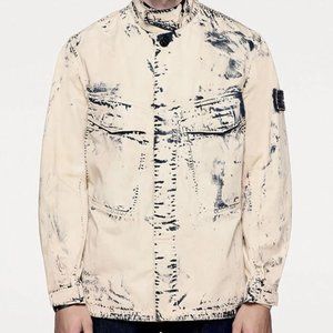 Stone Island Jacket Hand Corrosion on Raso